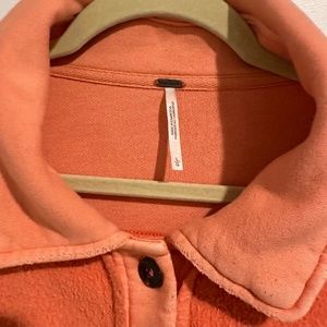 Free people Ruby Jacket in Coral size Large